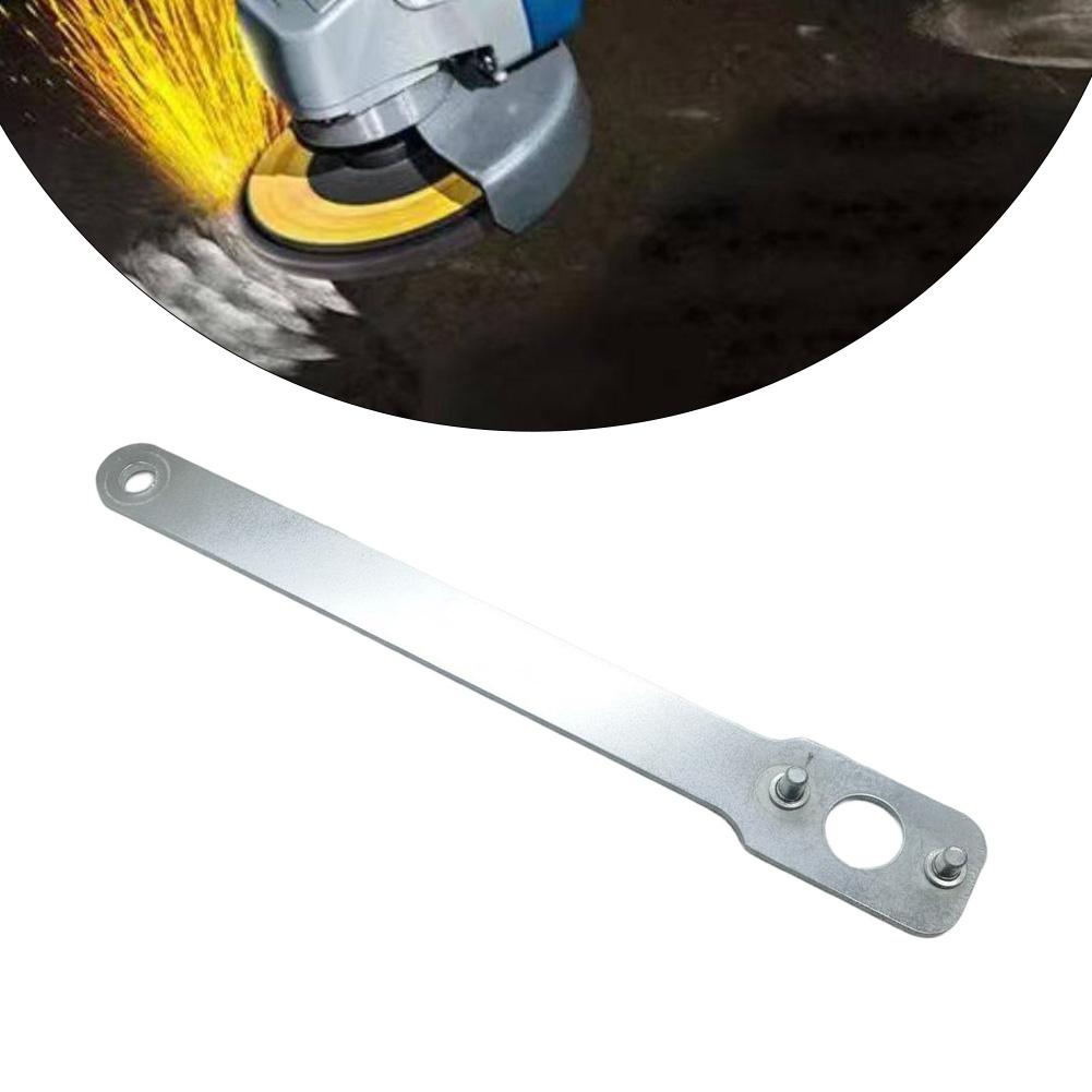 Iron Grinder Wrench for 230mm Angle Grinder with 180 Degree Angle and 35mm Distance Suitable for Polishing Tasks