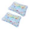 2 Pcs Baby Water Play Mat Rich Colorful Pattern Tummy Time Water Cushion Infant Early Development Ac