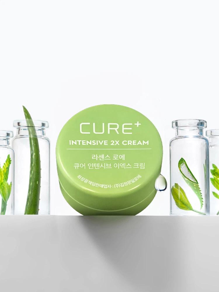 Kimjeongmoon Aloe La Cense Loe Cure Intensive 2X Cream 3.5g * 10ea