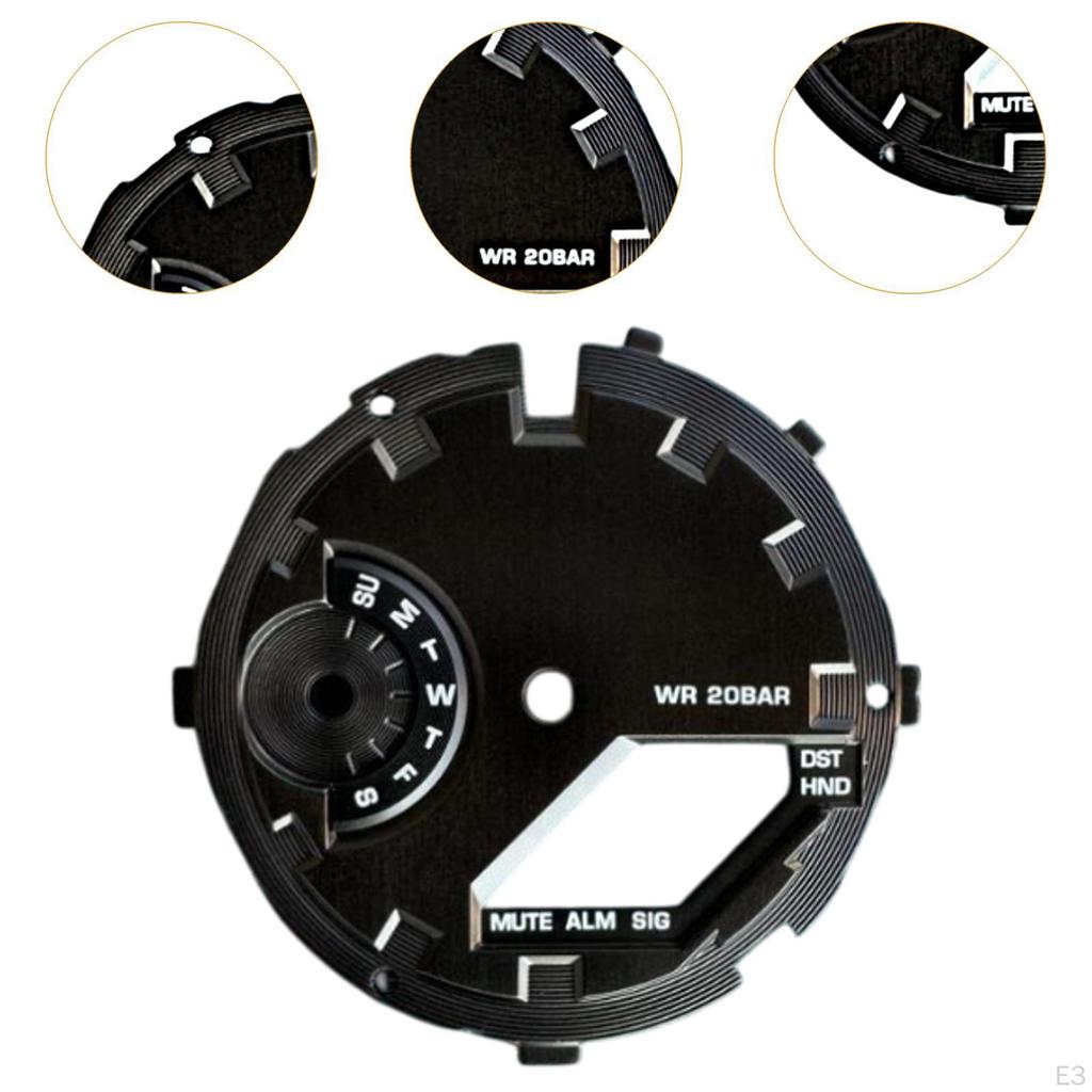 30 mm Náhradní ciferník hodinek Módní kovový doplněk Lehký Oprava Hodinářské potřeby