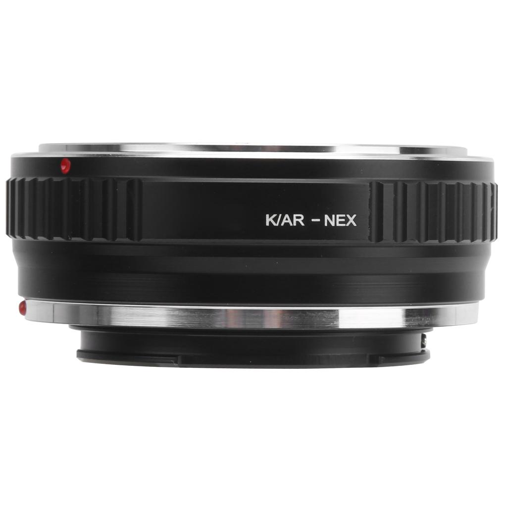 Fikaz Objektivadapter für Konica AR-Mount-Objektiv passend für Sony NEX-Mount-Kamera