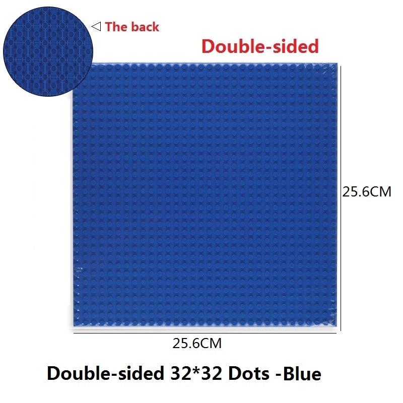 Base Plate 32*32 Dots Double-sided Base Construction Bricks Base Plate Blocks Classical Blocks Children Playthings Works With featuring Brand Bricks