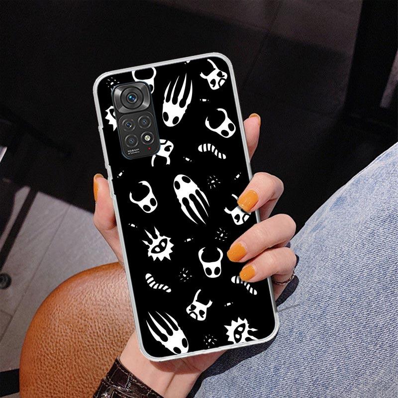 Hollow Knight Cartoon Phone Case For Xiaomi Redmi Note 15 14 13 12S 12 11 Pro Plus 14S 11S 11E 10 10S 11T 5G Personalized Cover