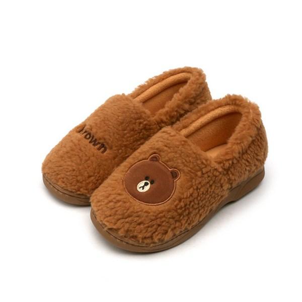 

Детская коричневая домашняя обувь Line Friends Brown & Friends Brown Fatal