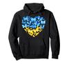 Heart Heart Ukraine Butterfly Ukraine Sunflower Hoodie