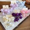 Silver Needle Sweet Small Fresh Fabric Flower Tassel Earrings Light Luxury Premium Earrings Earrings Earrings Pendants Holiday Earrings Women