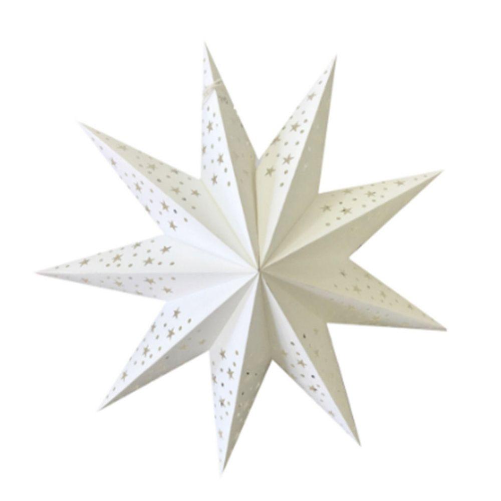 Hanging Garden Party Light Christmas Decoration Paper Lantern Stars Lampshade Christmas Lampshade