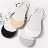 Non Slip Half Palm Hosiery With Cotton Pad Ship Socks Slippers Hollow Forefoot Socks  Dancing