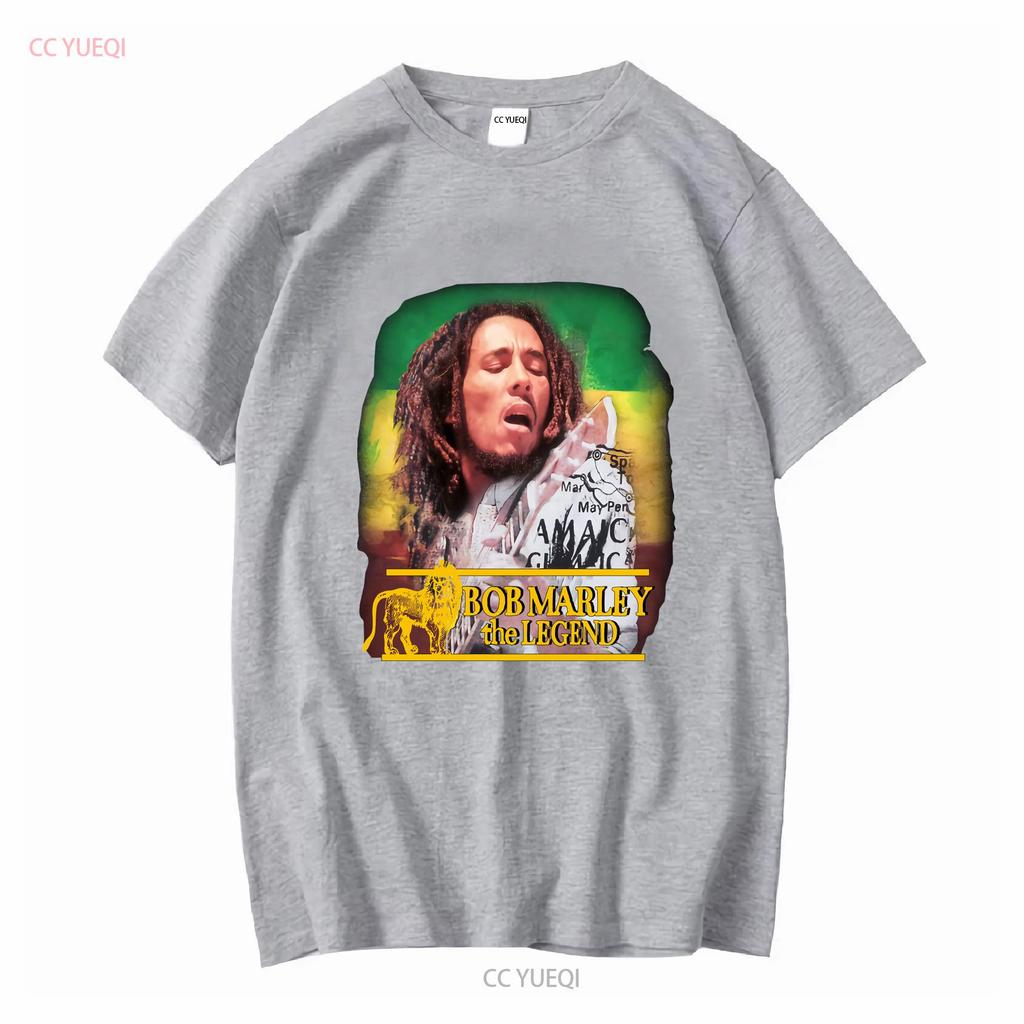 Vintage 90s Bob Marley The Legend Jamaica Zion Rap Black T Shirt Sz L Long Or Short Sleeves Vintage Washed Soft Slightly Homme