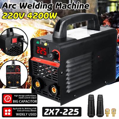 4200W Mini 220V Adjustable 20-225A Handheld IGBT Inverter Arc Welder-Welding Machine Digital Display Portable Weld Tool