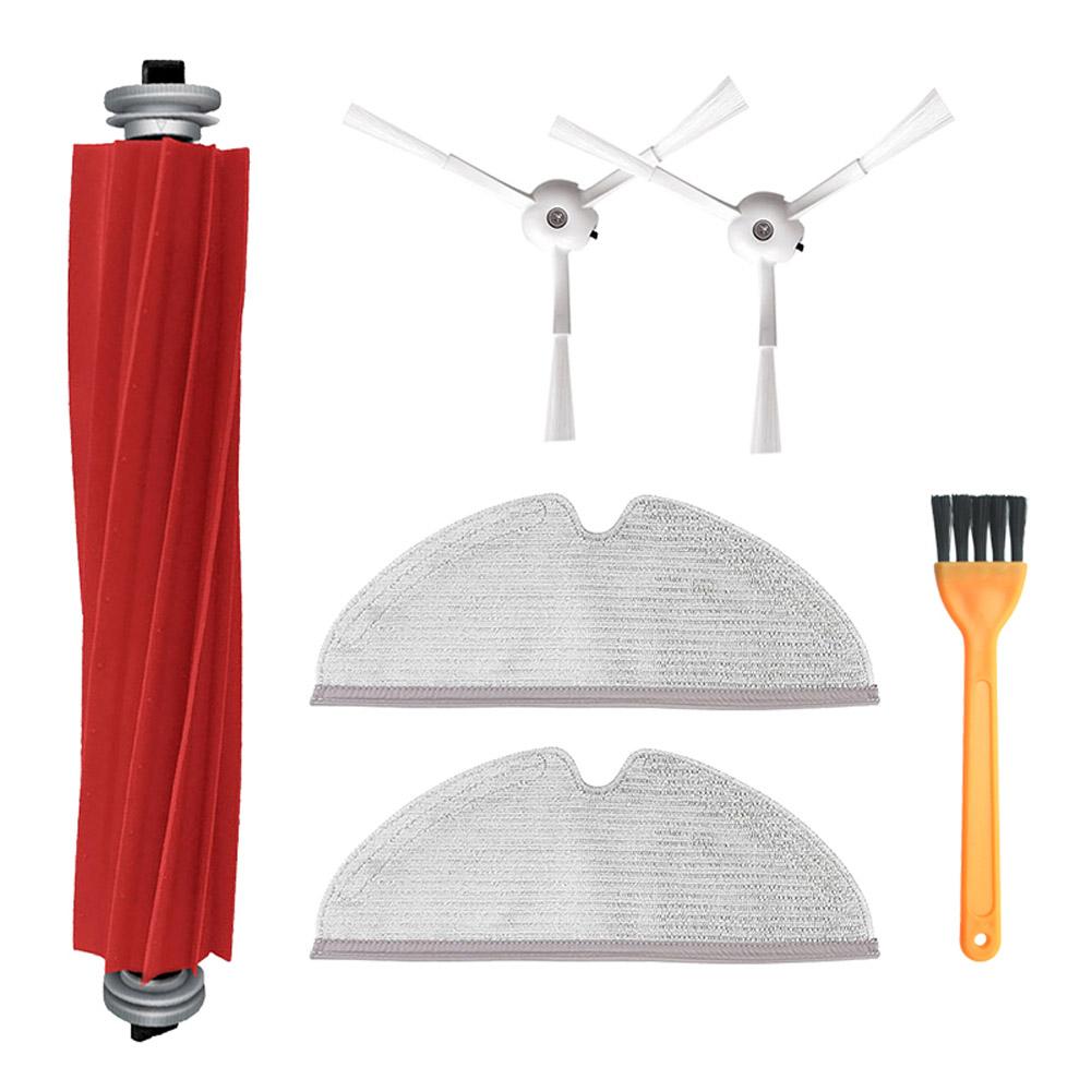 Convient pour Xiaomi Roborock Q7 Max Q7 Max+Q7 Plus T8 brosse principale brosse latérale filtre Hepa tissu serpillière pièces de rechange pour aspirateur