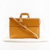 Gucci Old Gucci Business Bag 1529593678 Yellow Calfskin Mens Used
