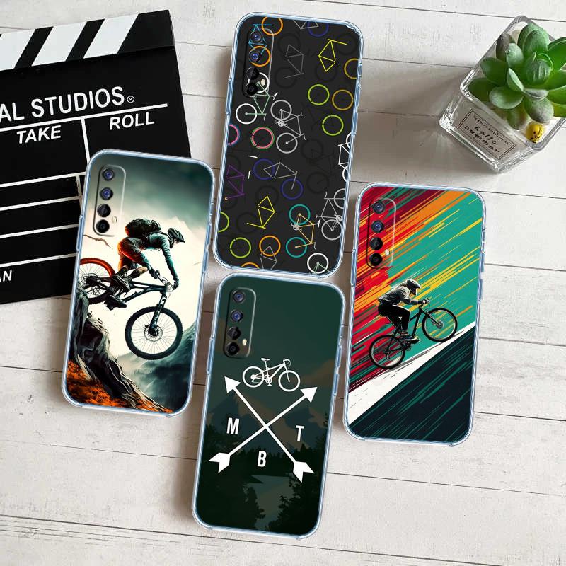 RP26 Cycling Bicycle Transparent Case for LG K22 K30 K40 K40S K41 K42 K50 K50S K51 K51S K52 K61 K62 K71 K92 Q60 Q61 V40 V50 V60