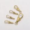 New Trendy Brass Gourd-shaped Key Hook Pendant Adjustable Lobster Clasp High-end Bag Buckle DIY Jewelry Accessories