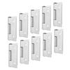 10Pcs Door Hinge Stainless Steel for Furniture Business Machines Locking Device 25mm