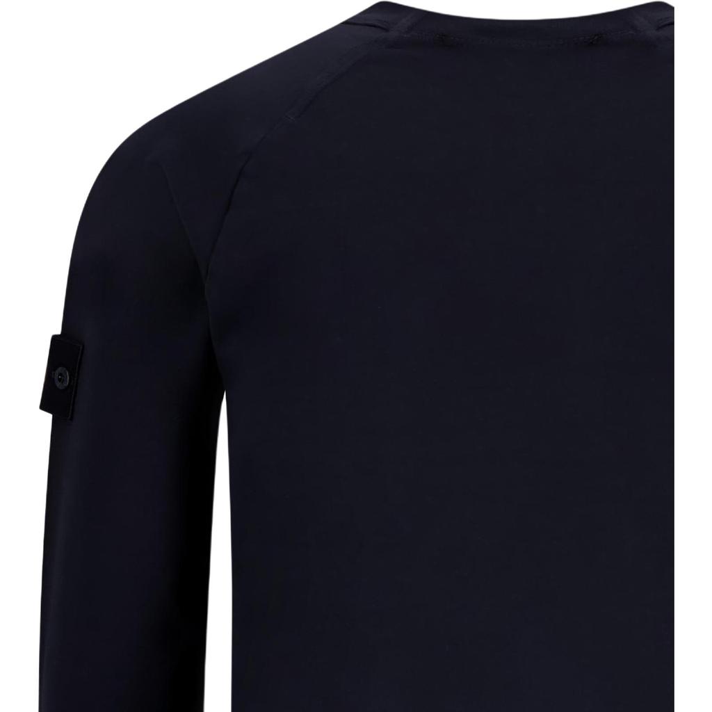 Stone Island Ss26 Crew Neck Knit Raglan Long Sleeve Sweatshirt Men sweatshirt L1S156100064S00F3-V0020