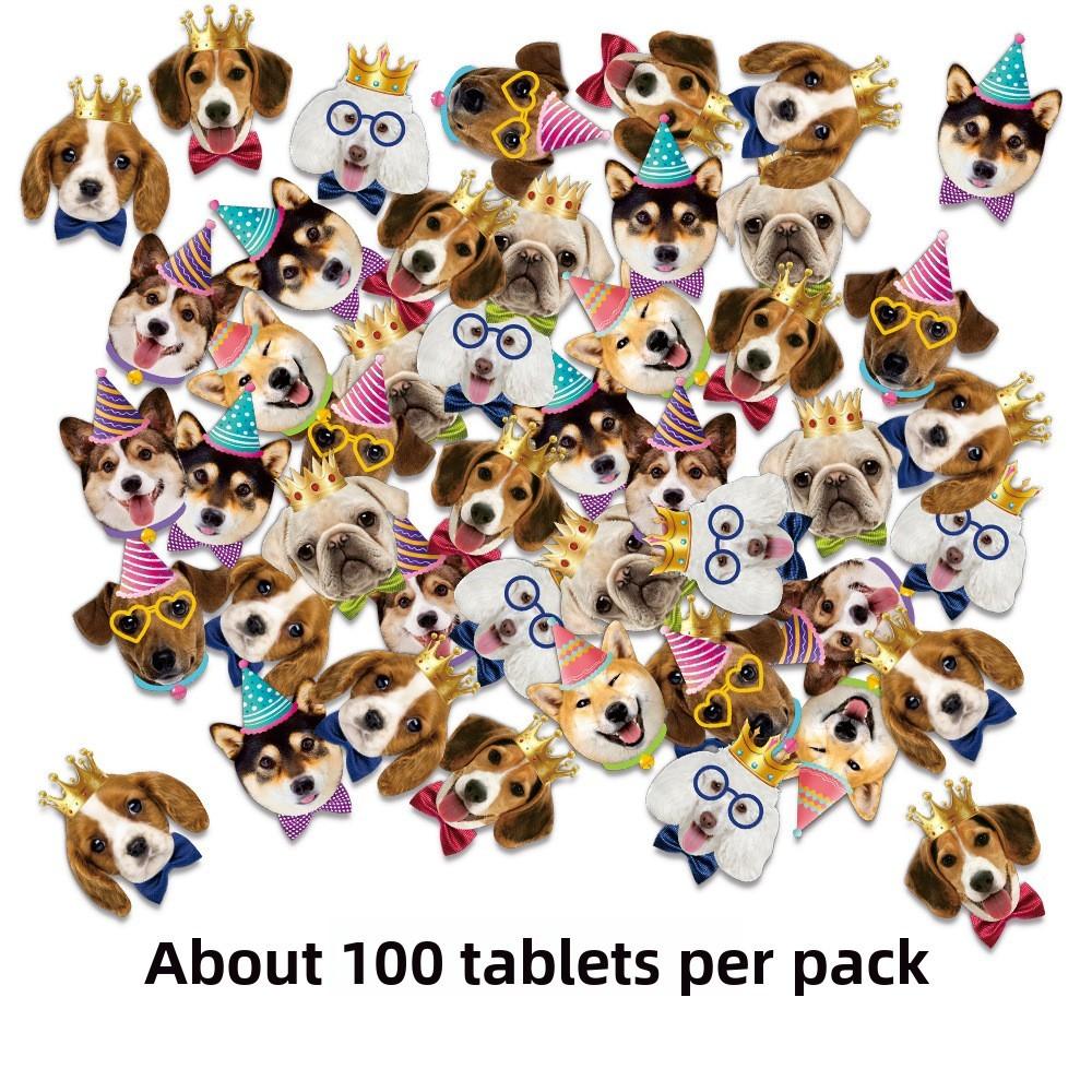 

Birthday Pet Dog Decoration Desktop Scattered Pieces For Party Creations