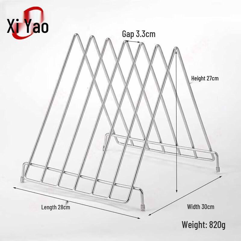 Stainless Steel Countertop Cutting Board Rack