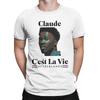 Netherlands Claude  Eurovisions 2025 T-Shirt Men  100% Cotton Tee Shirt Round Collar Short Sleeve T Shirts Plus Size Clothing