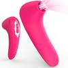 Kraftvoller Mini Saugvibrator 10 Saugmodi G-Punkt Oral Klitoris Stimulator Nippel Vakuum Massagegerät Sexspielzeug für Frauen Masturbator