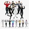 Michael Jackson Bendable Plush Doll Built-in Iron Wire Frame Poseable Abstract Rat Jerky Figurine Fan Support Toy Decor Gift
