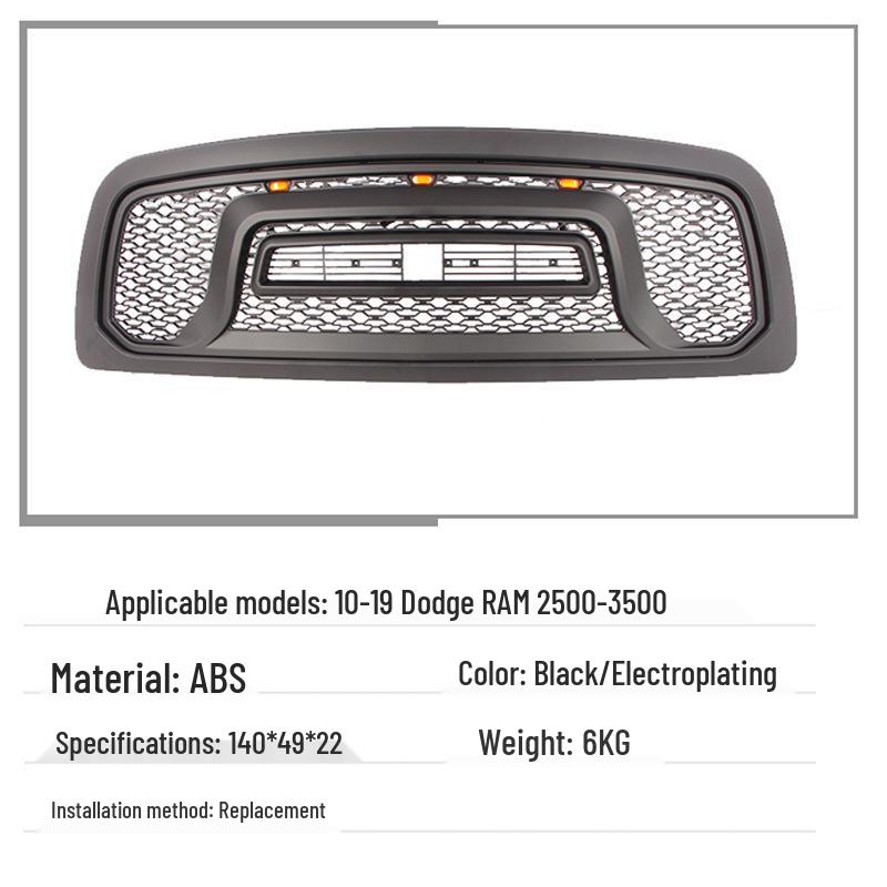 Dodge RAM 2500-3500 Martin Style Grille (2010-2019)