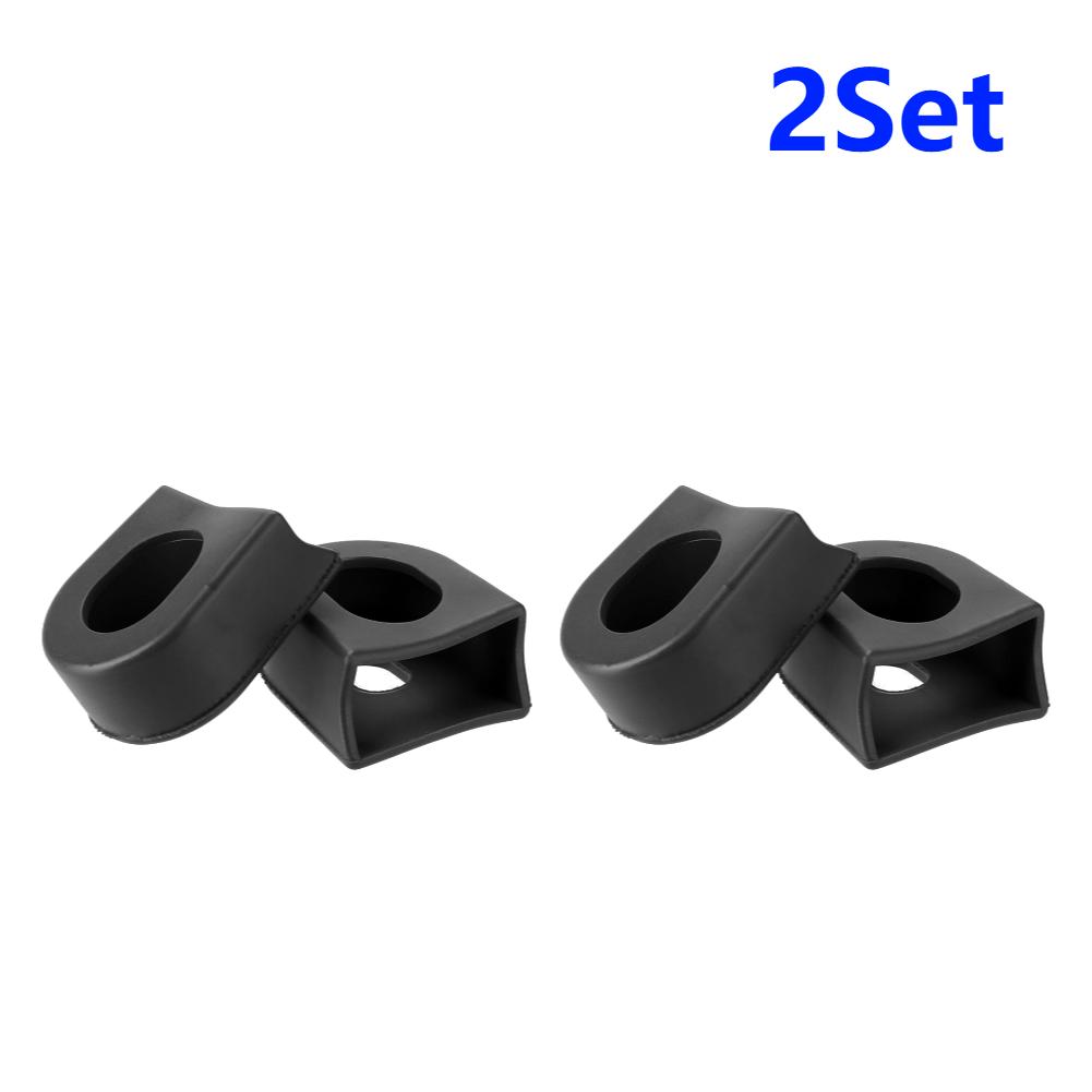 RISK Silikon Fahrrad Kurbel Arm Stiefel Protektoren Abdeckungen MTB Rennrad Kurbelgarnitur Schutzhülle Hülse Teile Radfahren Zubehör