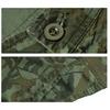 Mittelhohe Elastischer Bund Reißverschluss Herren Shorts Camouflage-Print Mehrere Taschen Cargo-Shorts Streetwear