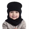 Gorro Balaclava de Lana para Bebé Invierno Cálido Gorro para Niños con Protección para las Orejas Gorro Beanie de Moda Bufanda
