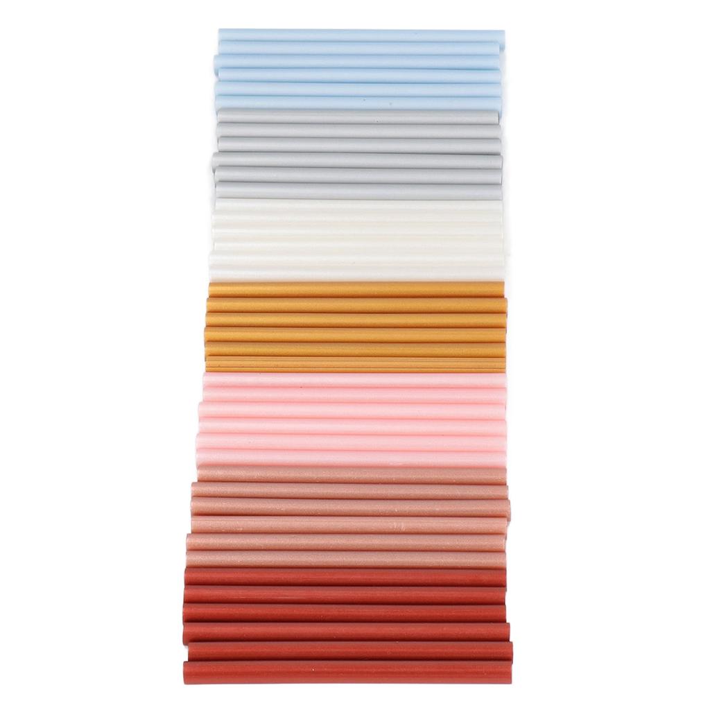 42Pcs Hot Glue Sticks 7x100mm Nontoxic Eco Friendly Strong Adhesion Widely Used Glue Gun Sticks for