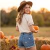 Dames Casual Halloween Print Pullover T-shirt