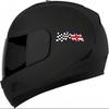 2 pieces of British racing flag logo car stickers, designed with flags as the design concept, suitable for all car decoration accessories
