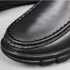 Mode Leder Herren Freizeitschuhe Rutschfeste EVA Kochschuhe Herren Wasserdichte Slipper Komfort Weichsohlige Herren Fahrschuhe Übergröße