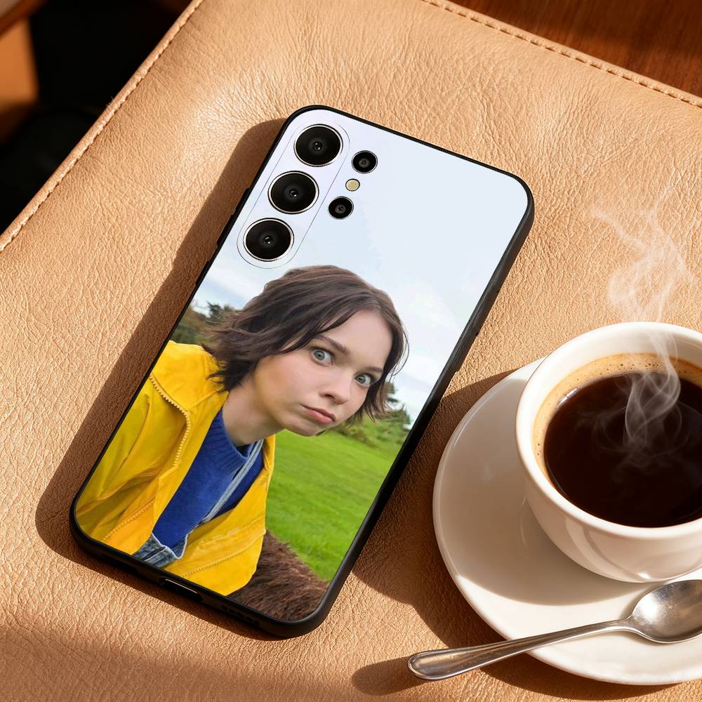 

Lovely E-Emma Actor M-Myers Phone Case For Samsung S26,S25,24,23,22,30,21,10,9,Ultra,Plus,Lite,Black Soft Case Samsung S26