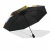 1pc Pippi Longstocking Automatic Folding Umbrella, Portable Collapsible Design, Casual Outdoor Accessory L1127057