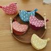 1Pc Embroidery Pattern Thermal Insulation Cotton Pot Clamp Creativity Heat-resistant Anti-scald Bird Pot Lid Cap Anti Scald Cover