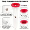 1 Stück Schönheit Körperpflege USB Elektrische Lip Enhancer Silikon Vibrierende Verbesserung Lip Plumper Gerät Frauen Geschenk