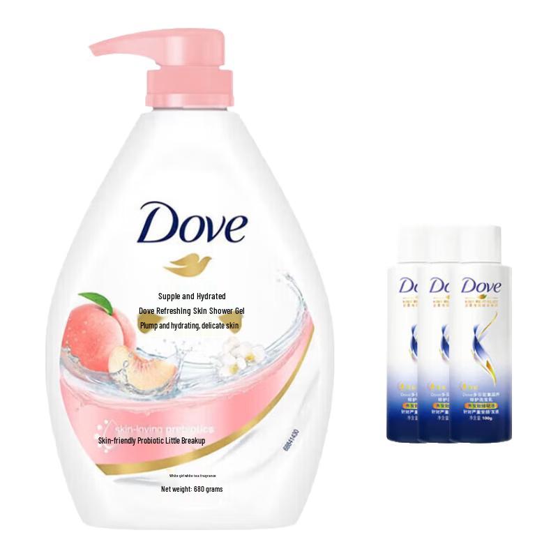 

Dove Bouncy Hydrating Shower Gel & Shampoo Set