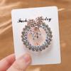 Garland Colored Diamond Brooch Women's High-end Metal Corsage Suitable for Clothes Backpacks Scarves Accessories Brooches