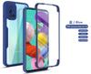 For Samsung Galaxy A51 Case 360 Clear PC Shockproof Phone Cover For GalaxyA51 A 51 With Screen Protection Silicone Bumper Funda