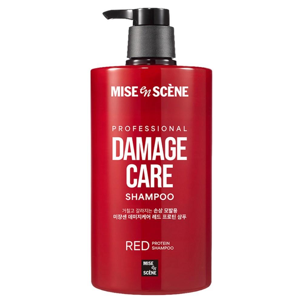 

Мизансцена Damage Care Красный протеиновый шампунь, 1 л, 1 шт.