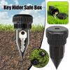 1/2 Peça Caixa de Chaves Aspersor de Simulação Esconderijo de Chaves Realista para Jardim Design de Bico Armazenamento de Chaves de Plástico para Jardim Exterior