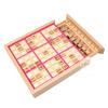 Wooden Sudoku Puzzles Board Game With Drawer 81 Grid Logical Thinking Training Educational Desktop