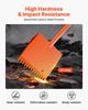 Shingle Shovel 1 Pack, D-Grip Handle Shingle Roof Ripper, High Hardness 45# Steel & Lightweight Easy Tearing Off Roofing & Nails Tool, ideal for