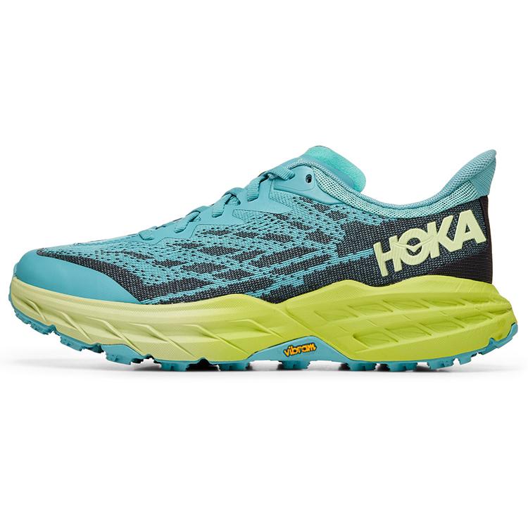 HOKA One One Speedgoat 5 Coastal Shade Green Glow Donna 1123158-CSGG