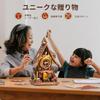 ROBOTIME 3D Wooden Mechanical Cuckoo Clock with Soothing Sound and Moving Mechanical Craft DIY Craft Science and STEM Education for Full of Sense of