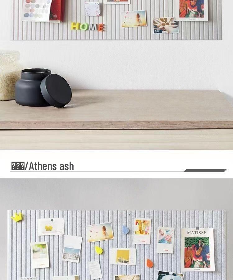 Felt Cork Board for Artwork Display and Decoration - Ideal for Schools, Offices, Bedrooms, and Creative Spaces