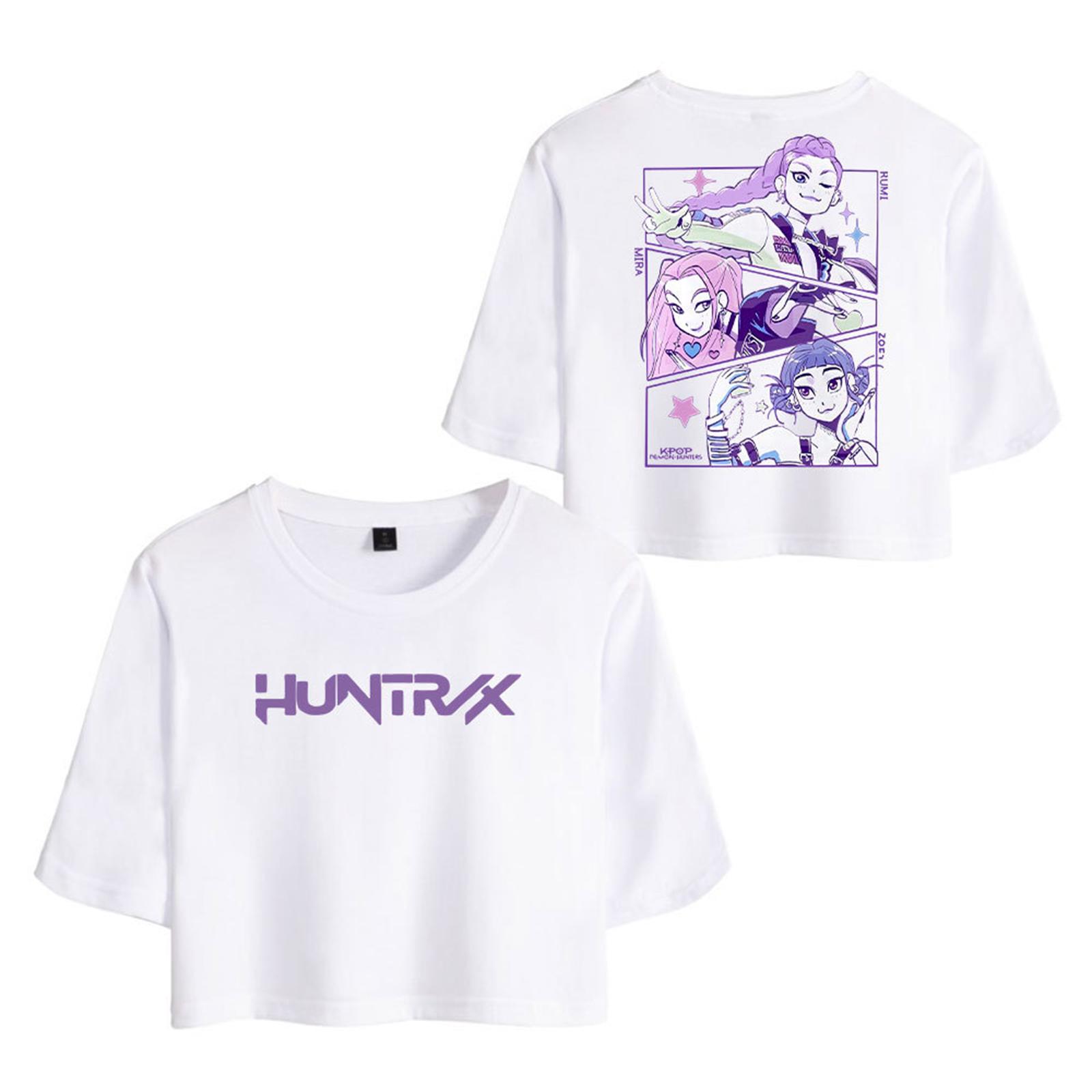 

Women s Summer Casual Navel-baring Short-sleeved T-shirt L