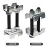 Shkalacar 4 Adjustable Spring Spacers, Coil Spring Spacer Coil Spring Booster Aluminum Alloy Coil