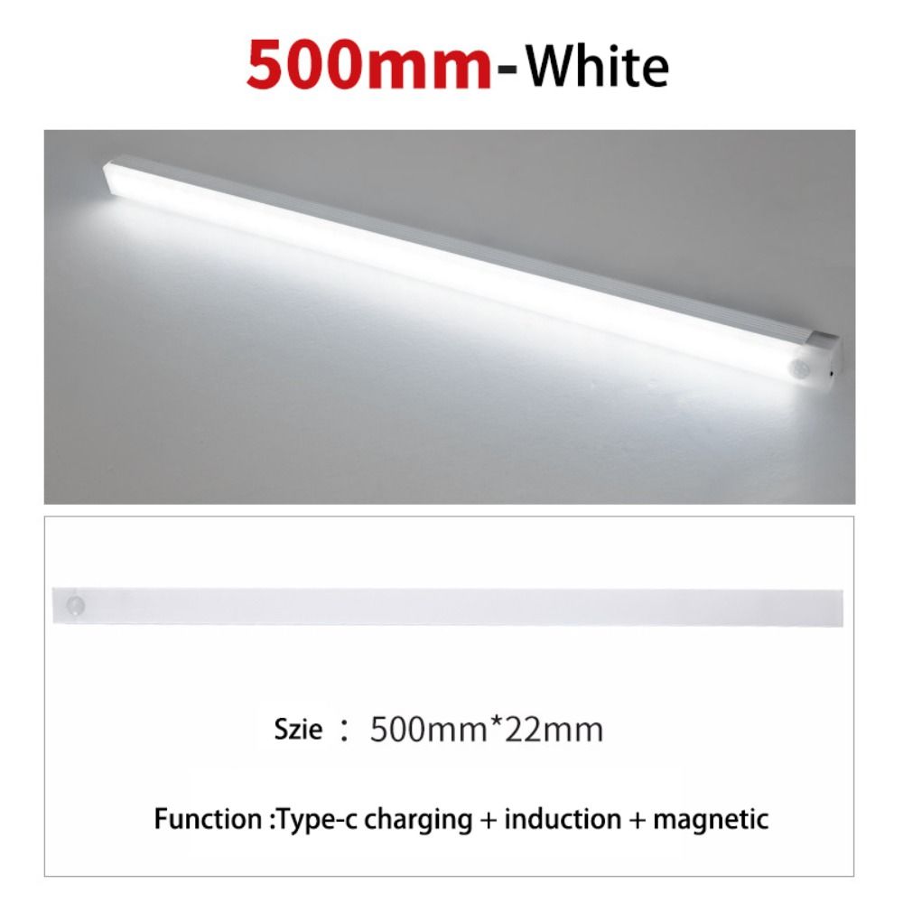 Backlight Motion Sensor Light Wireless Detector Light Rechargeable Closet Night Lamp  Bedroom